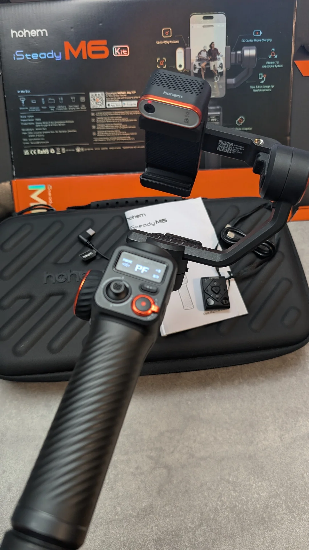 Hohem iSteady M6 Kit стабилизатор для смартфона - миниатюра 4