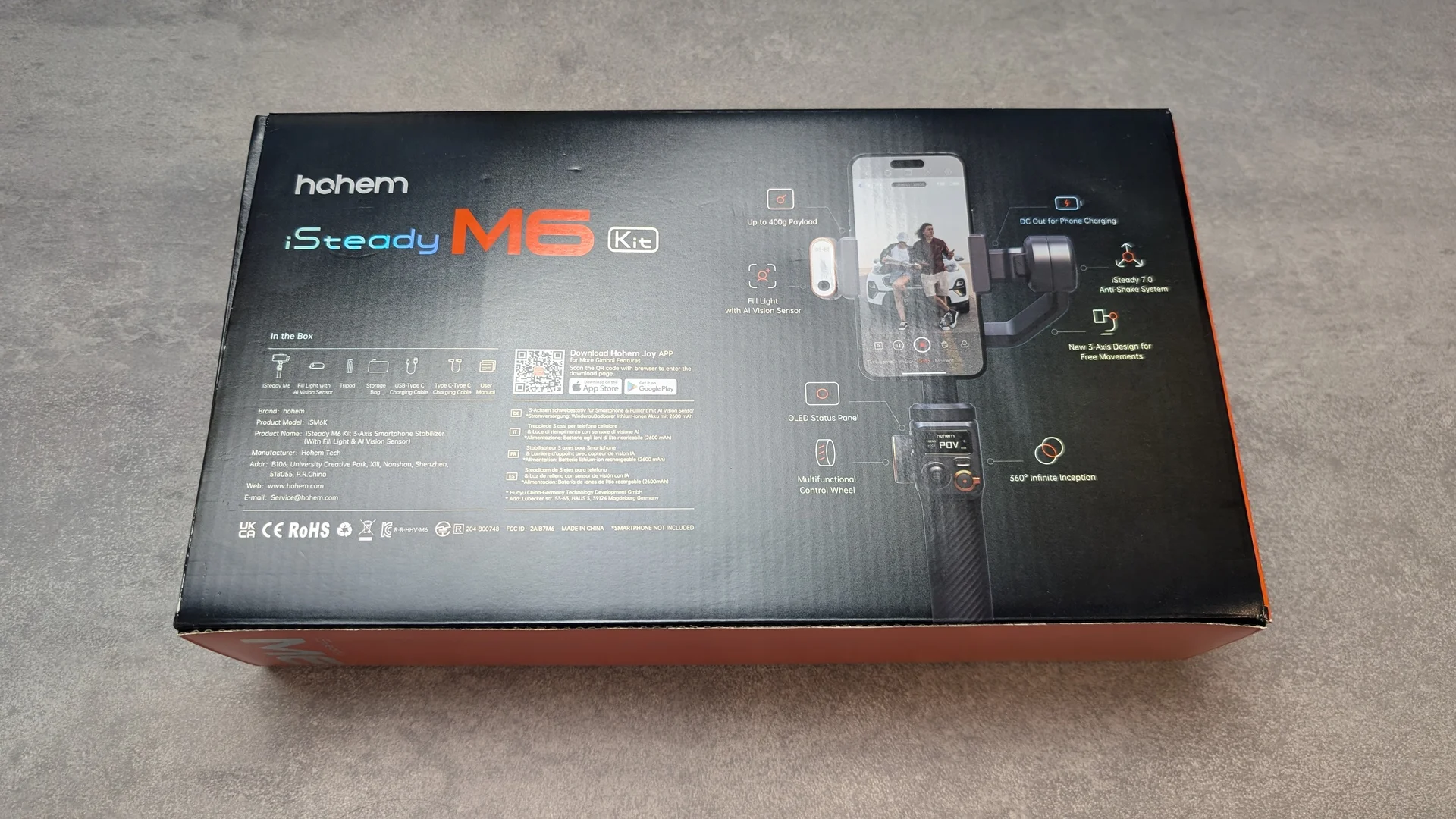 Hohem iSteady M6 Kit стабилизатор для смартфона - миниатюра 5
