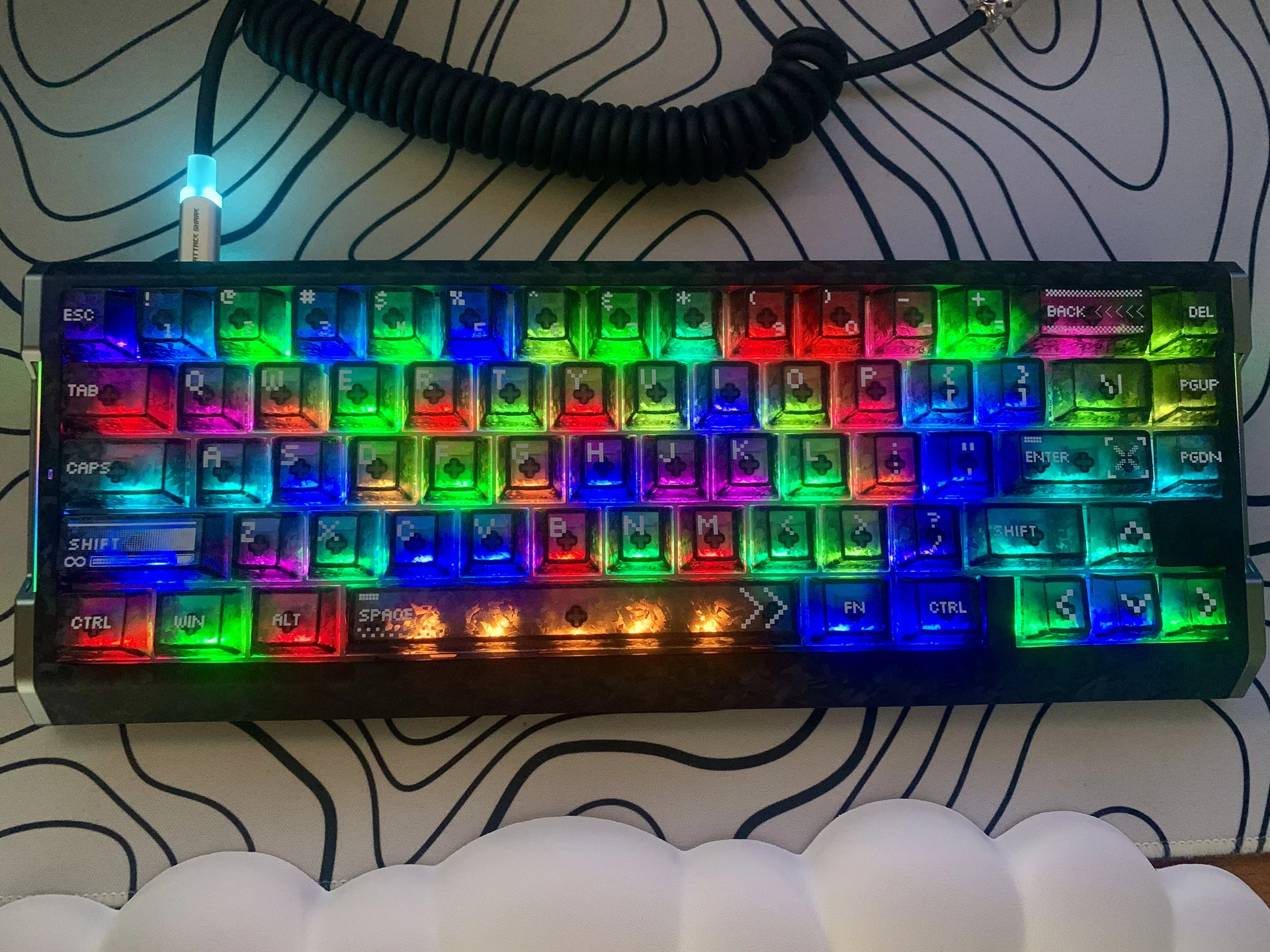 Магнитная клавиатура Attack Shark R68HE - изображение 1