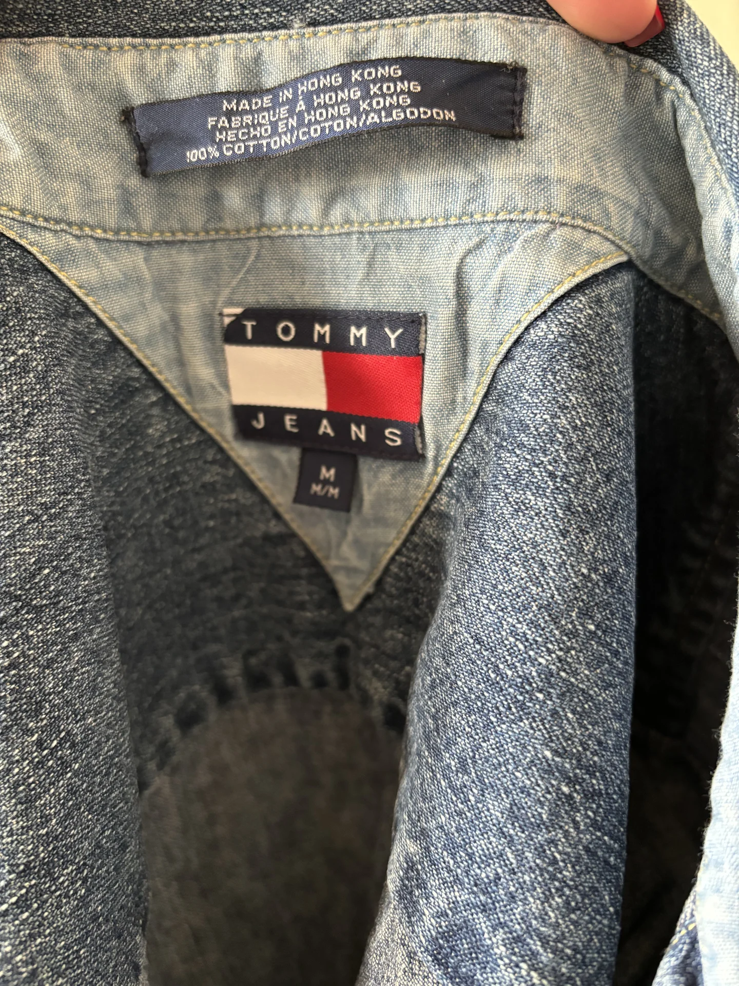 Джинсовая рубашка tommy jeans - миниатюра 3