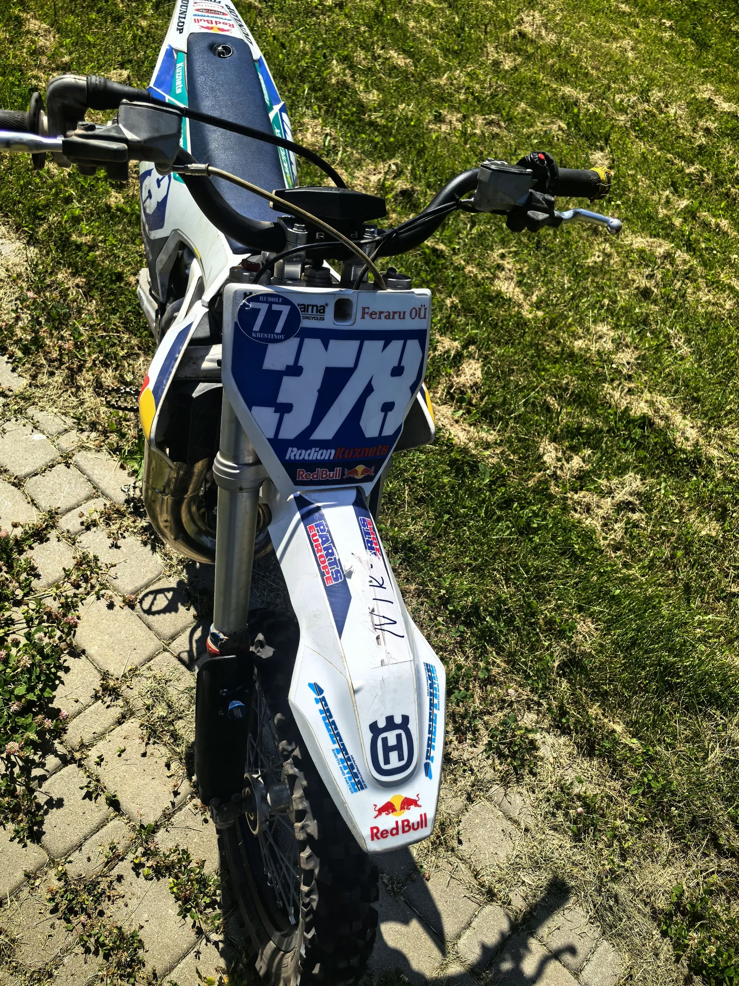 Husqvarna 65 cc 2023 настоящий кроссовый мотоцикл - миниатюра 14