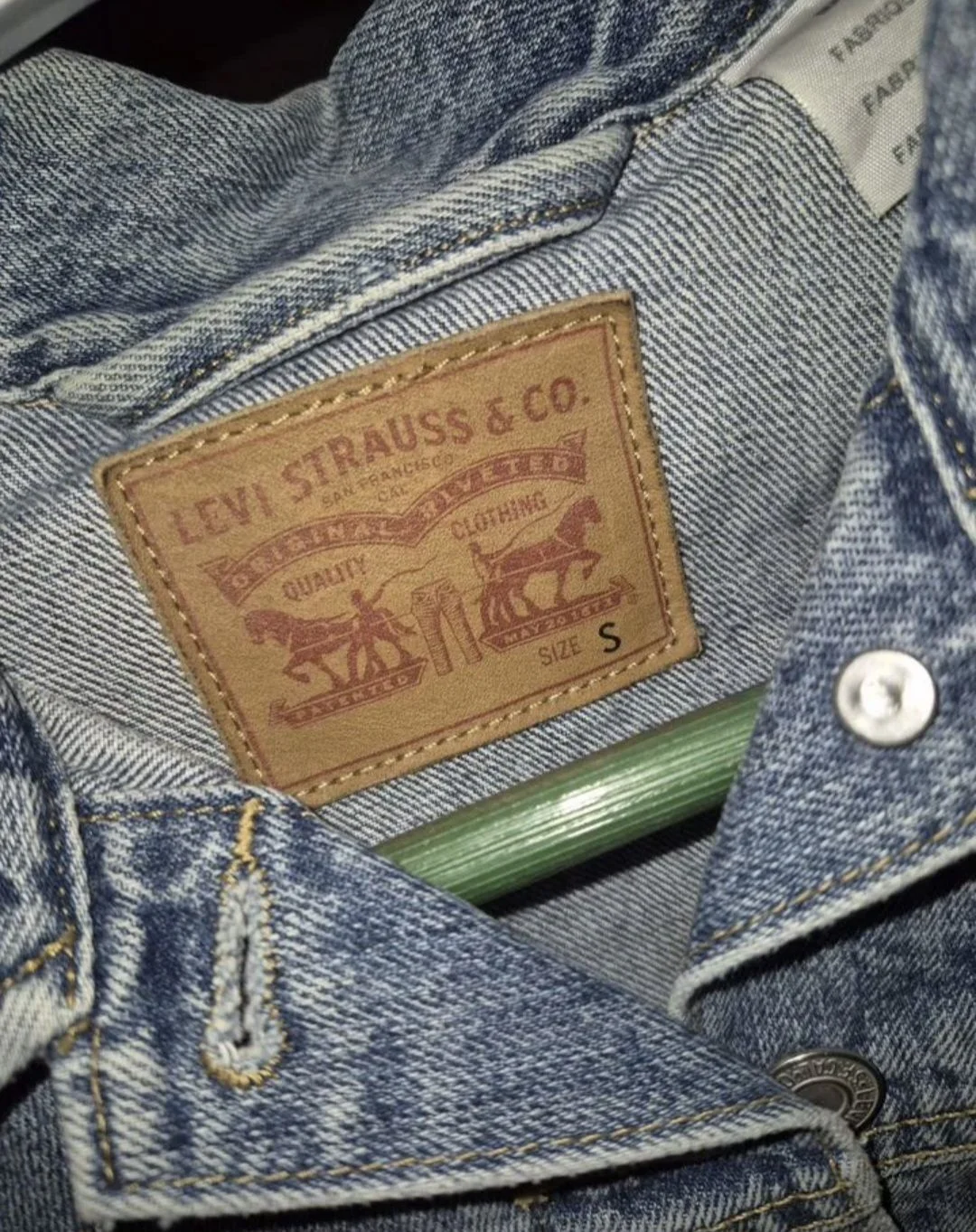 Куртка джинсовая Levi's (оригинал) - миниатюра 3