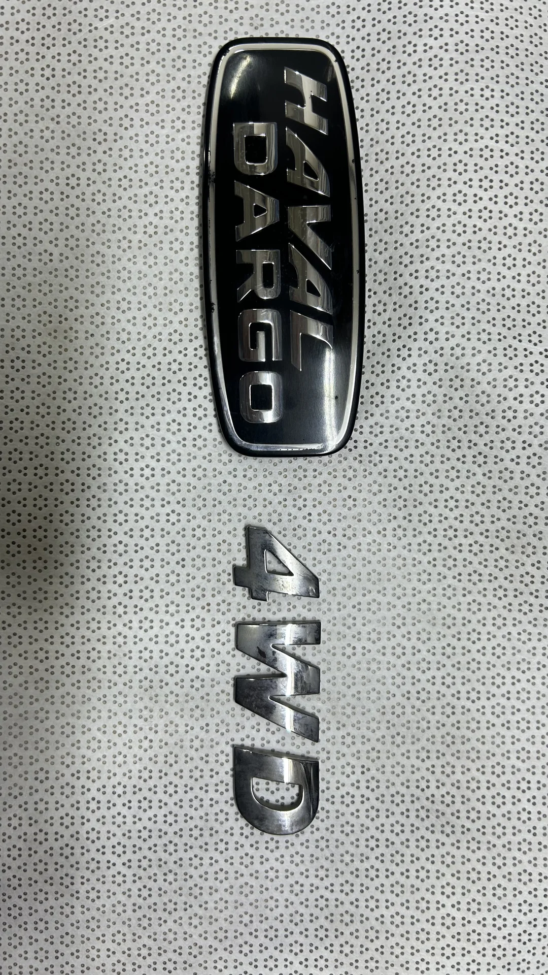 Шильдики багажника Haval Dargo оригинал - изображение 1
