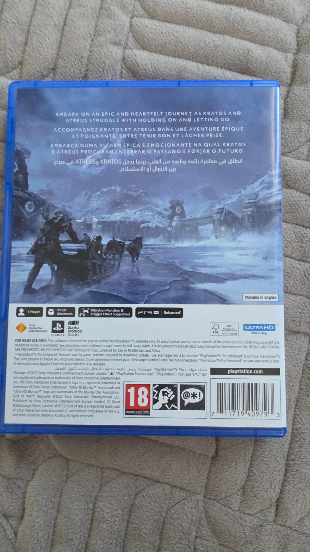 God of war Ragnarok ps5 - миниатюра 2
