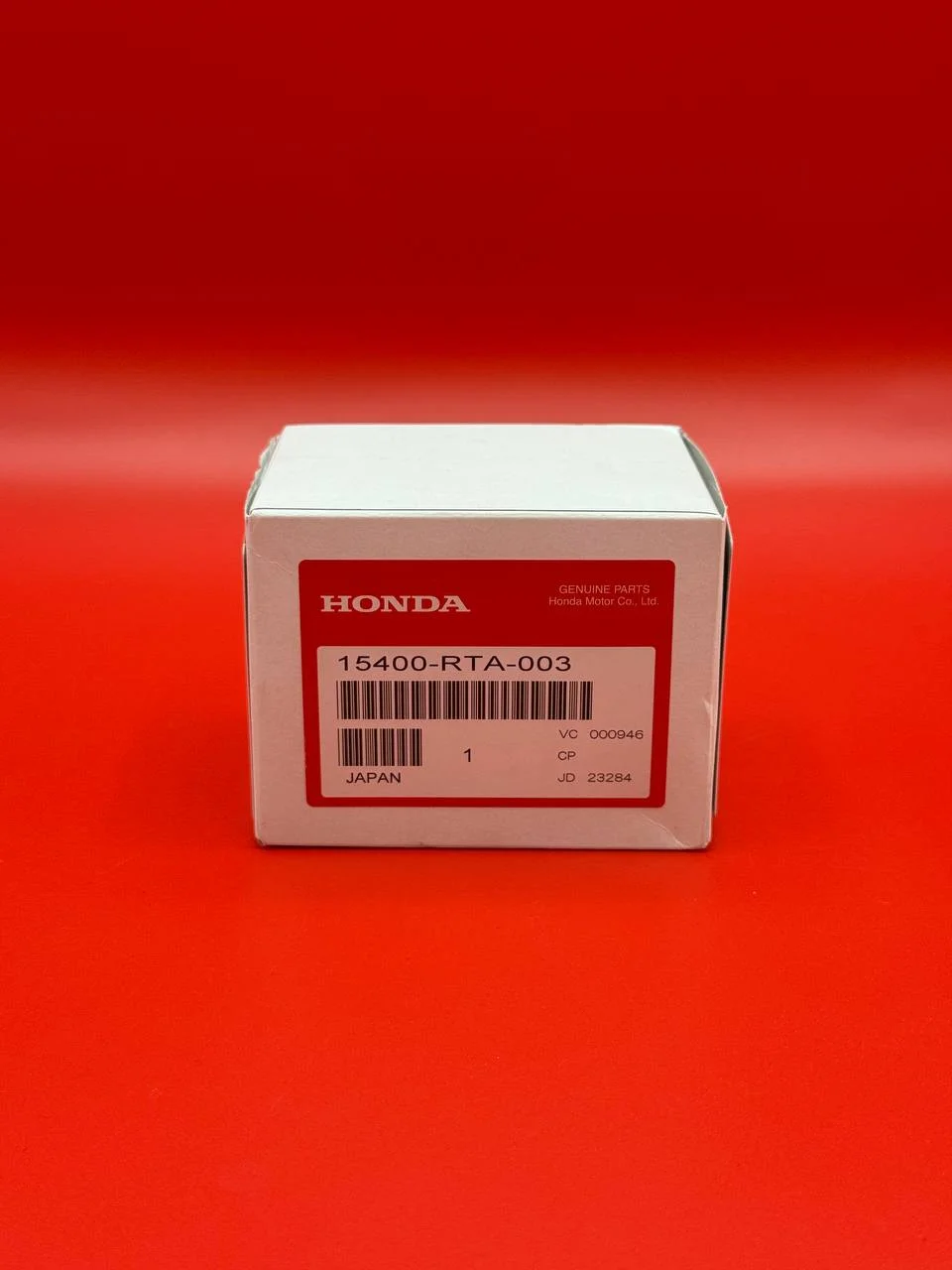 Оригинальный масляный фильтр Honda 15400-RTA-003. - изображение 1