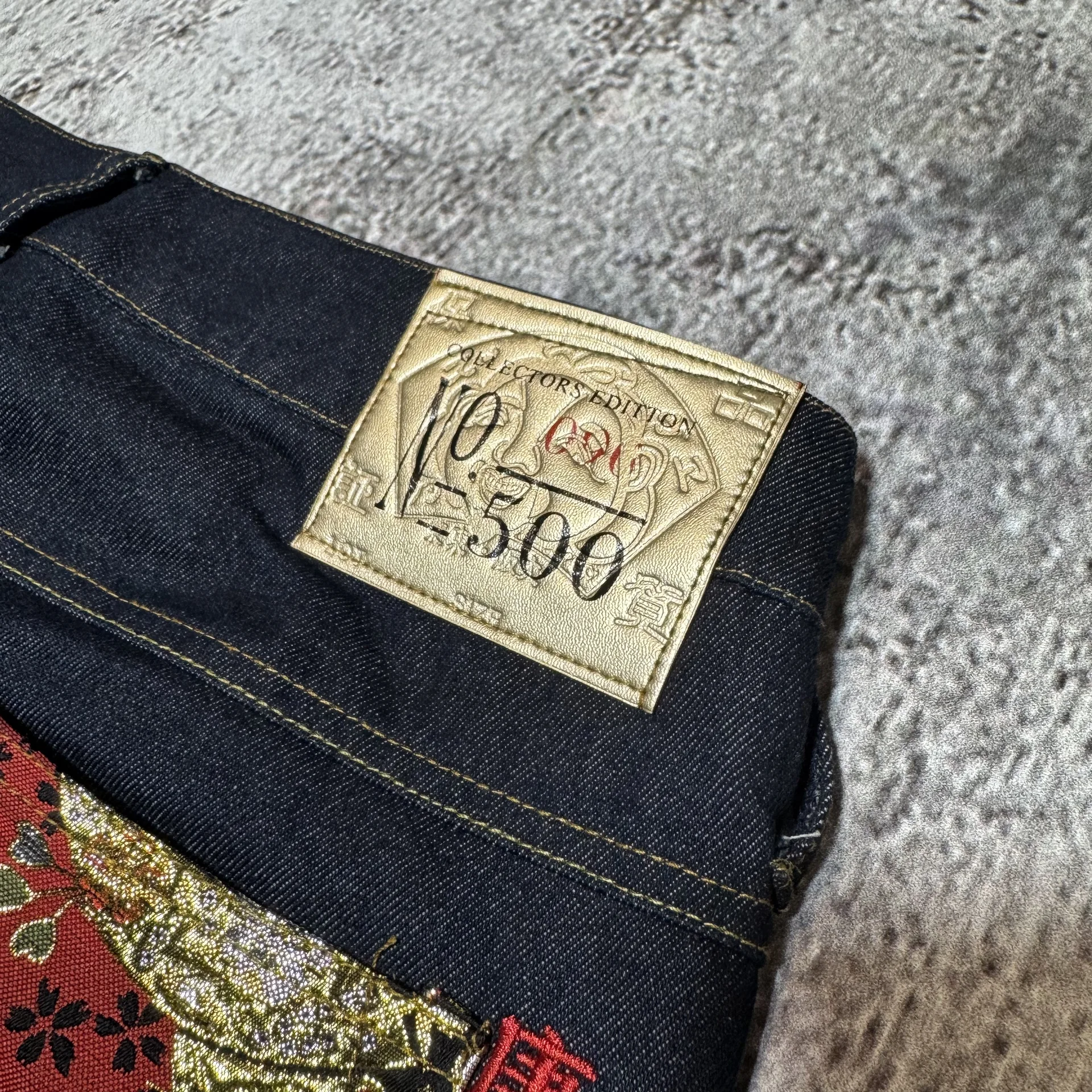 Джинсы Evisu y2k - миниатюра 2