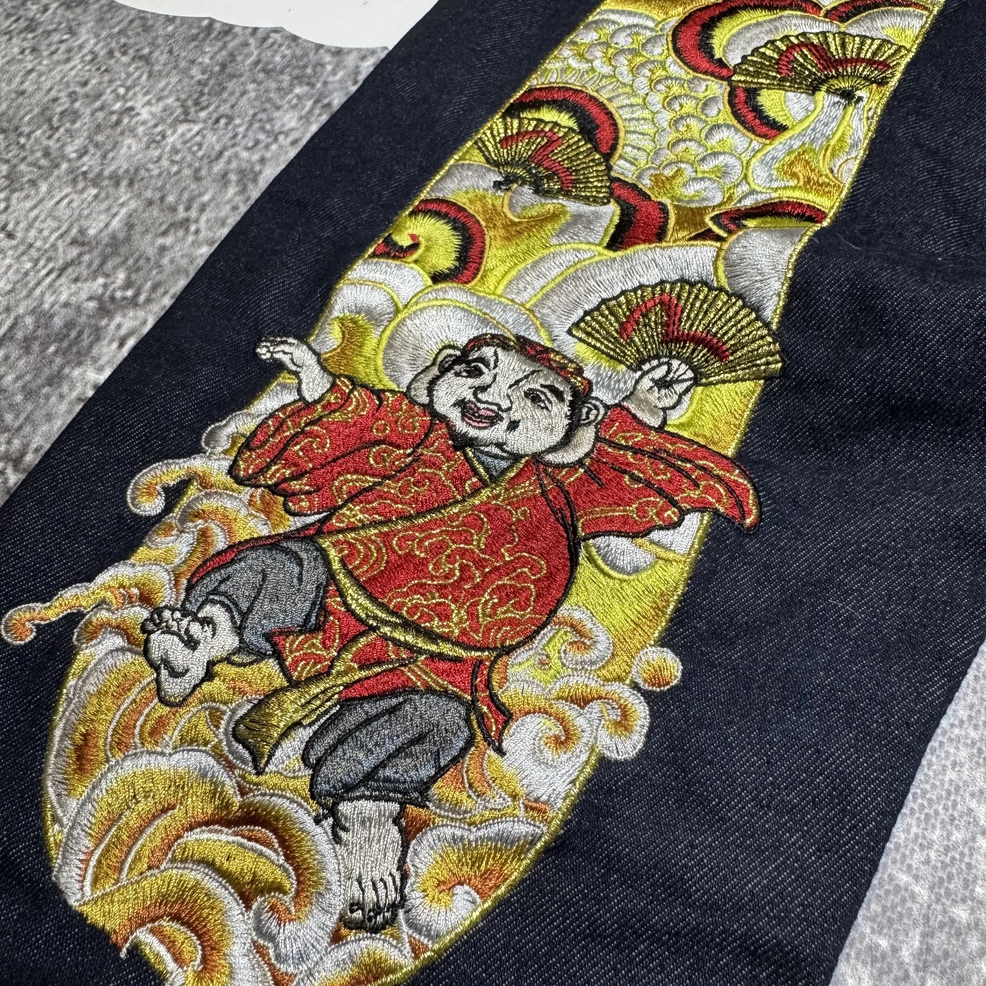 Джинсы Evisu y2k - миниатюра 4