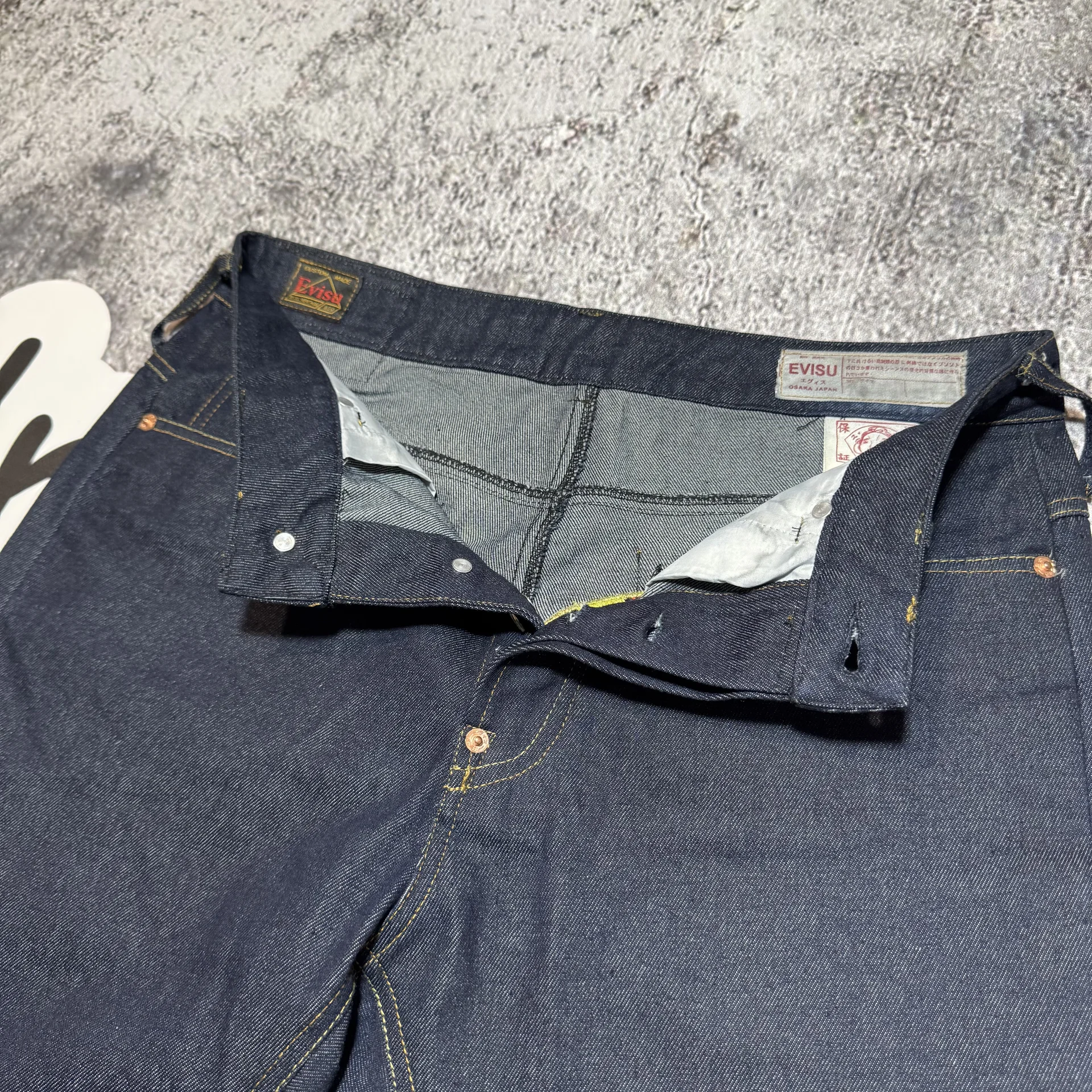 Джинсы Evisu y2k - миниатюра 10