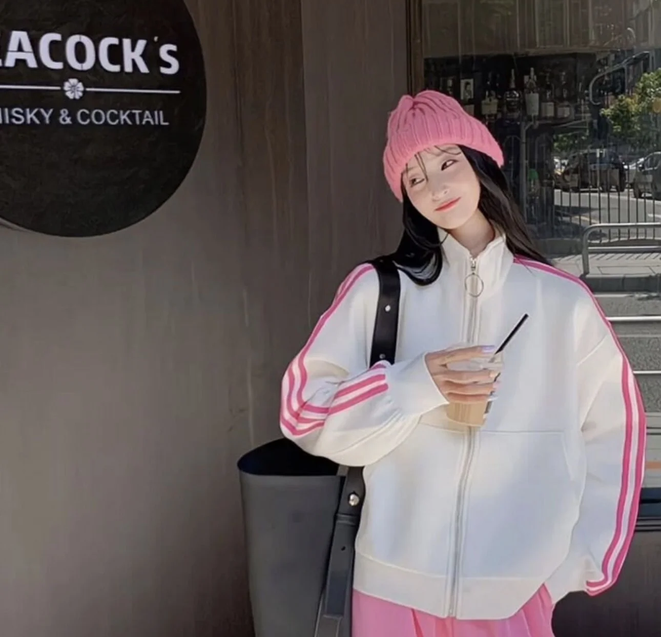 Женская кофта на молнии oversize новая