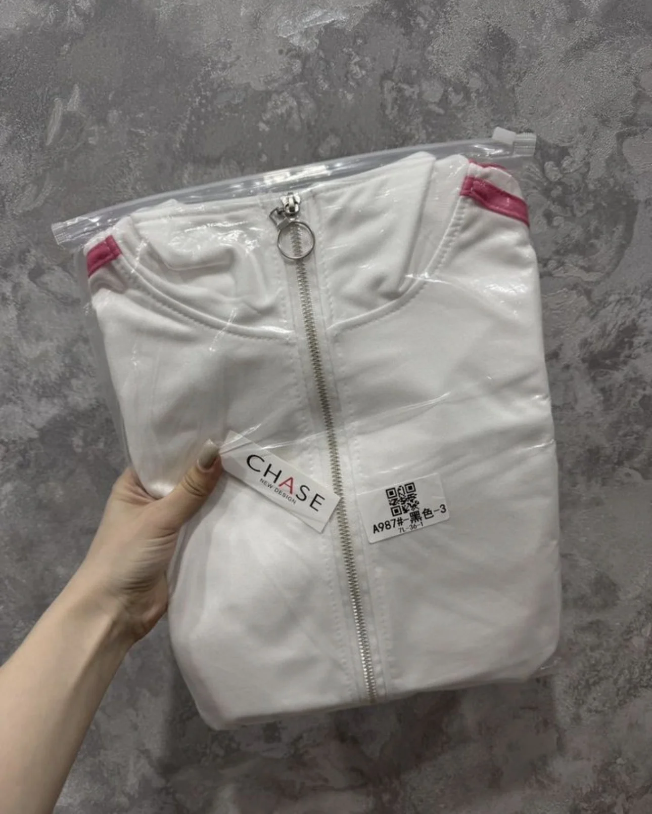 Женская кофта на молнии oversize новая - миниатюра 2