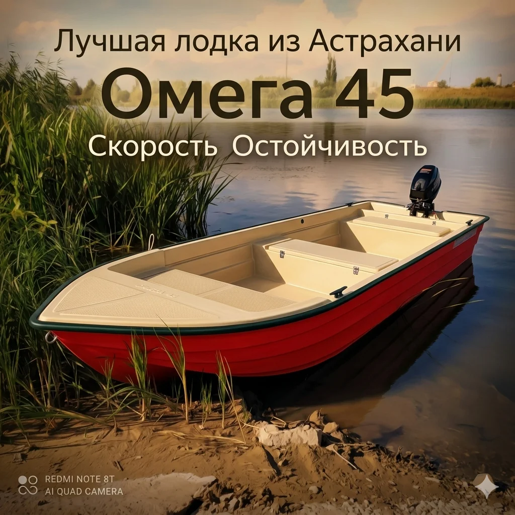 Астраханские лодки Omega XL 45 верфь RBoat - изображение 1