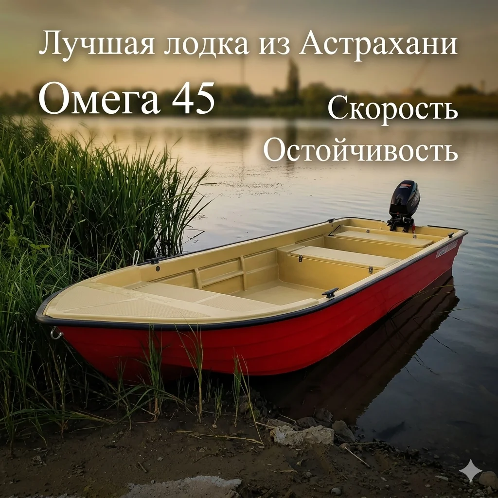 Астраханские лодки Omega XL 45 верфь RBoat - миниатюра 9
