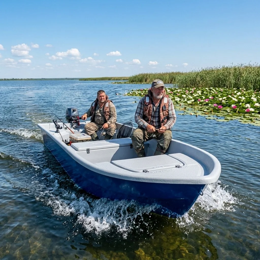 Астраханские лодки от производителя Navigator 39 судоверфь RBoat - миниатюра 2