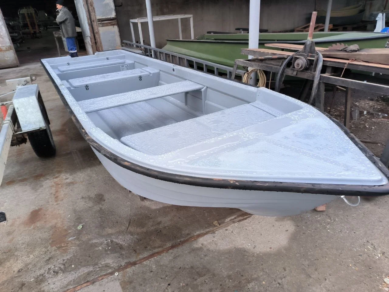 Астраханские лодки Omega XL 50 судоверфь RBoat - миниатюра 9