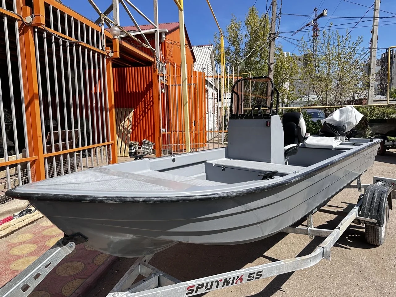 Астраханские лодки Omega XL 50 судоверфь RBoat - миниатюра 19