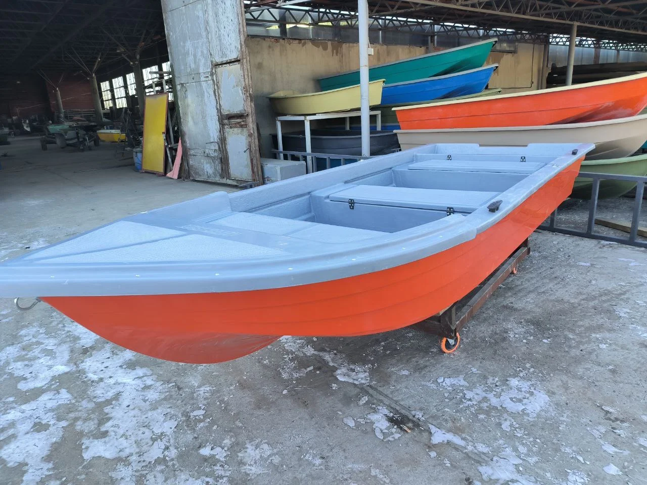 Лодка без регистрации Omega XL 40 судоверфь RBoat Астрахань - миниатюра 5