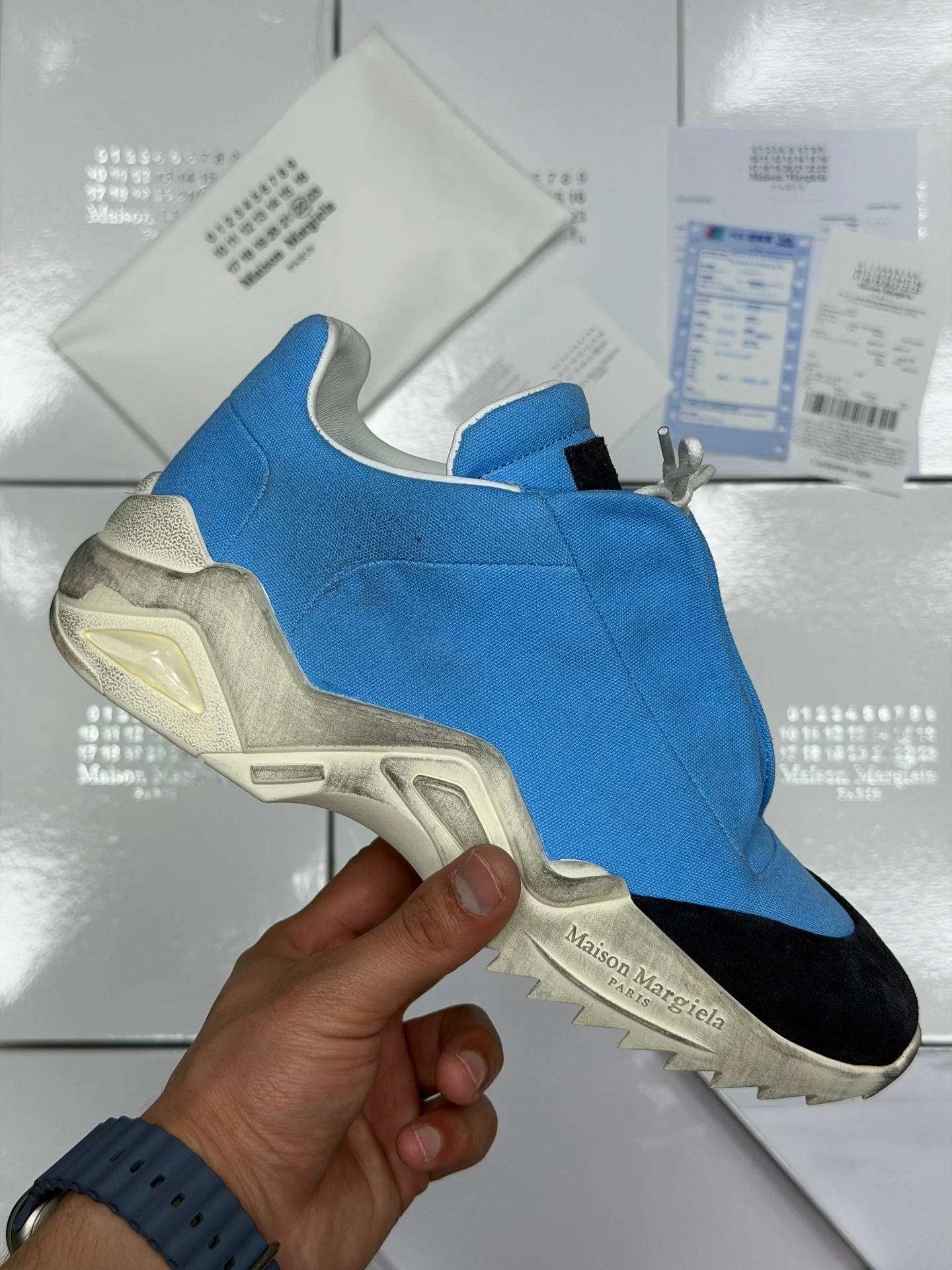 Кроссовки maison margiela future 2 - миниатюра 3