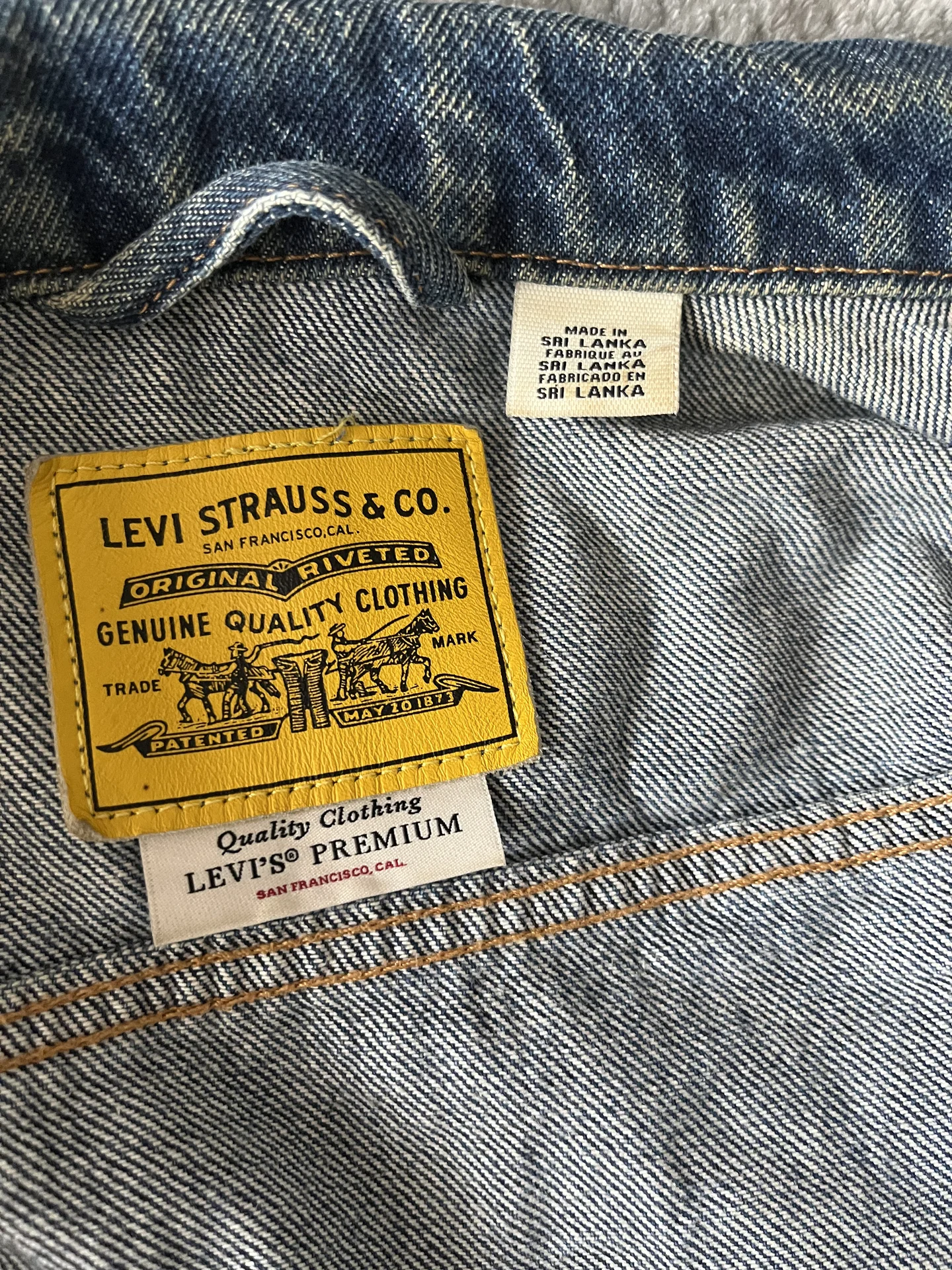 Джинсовая куртка Levi’s - миниатюра 3