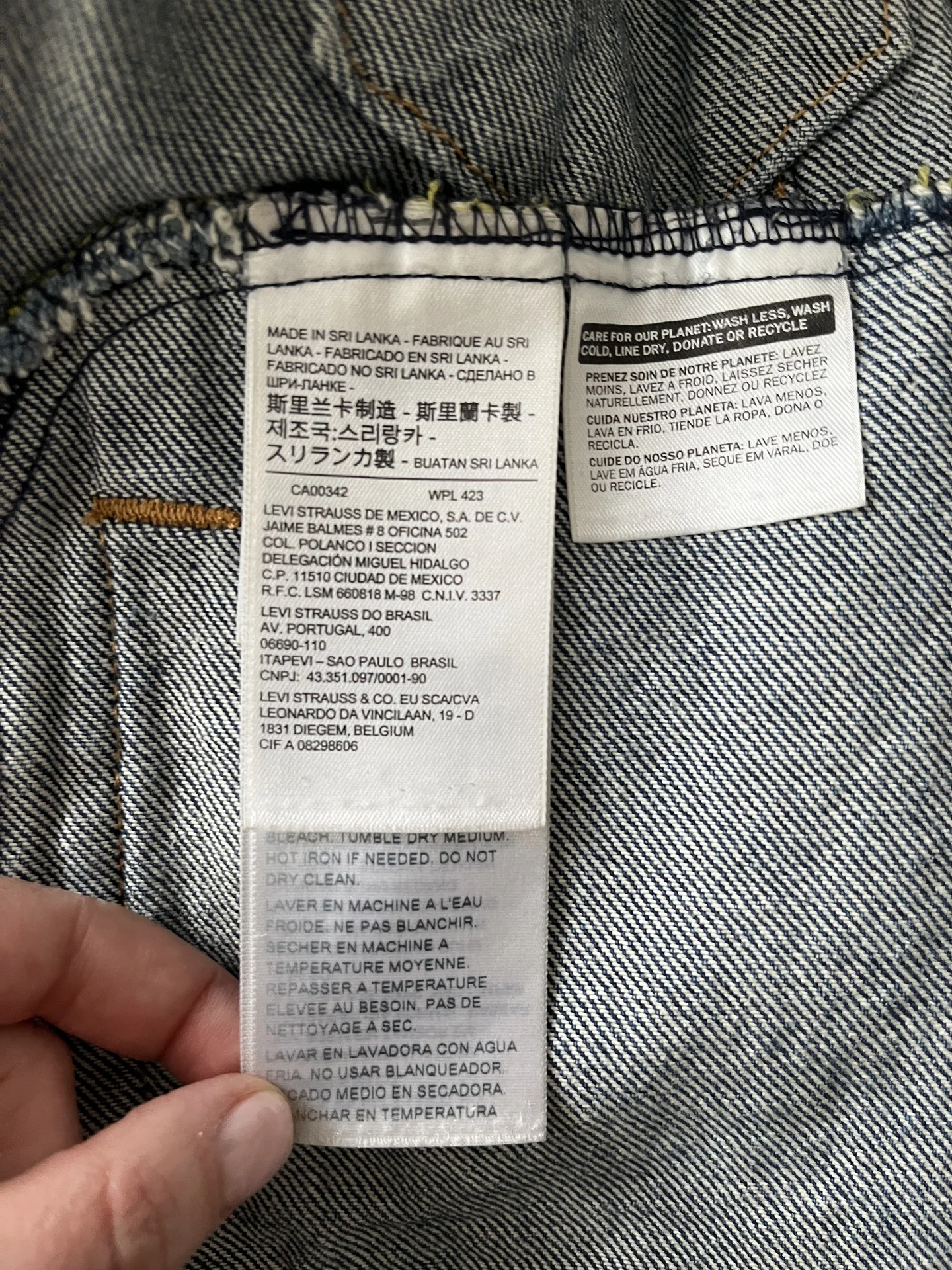 Джинсовая куртка Levi’s - миниатюра 4