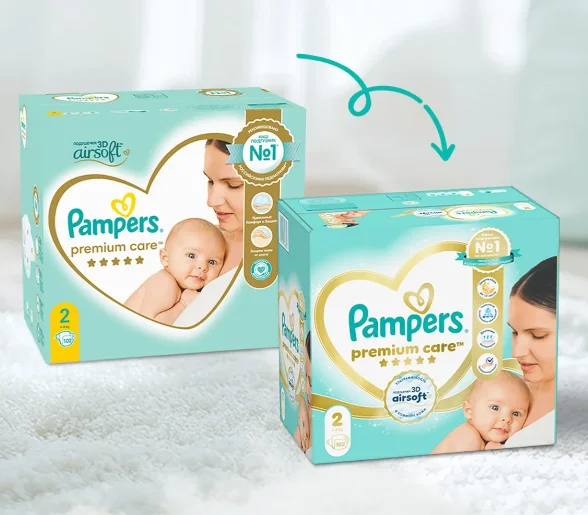 Подгузники Pampers Premium Care 2