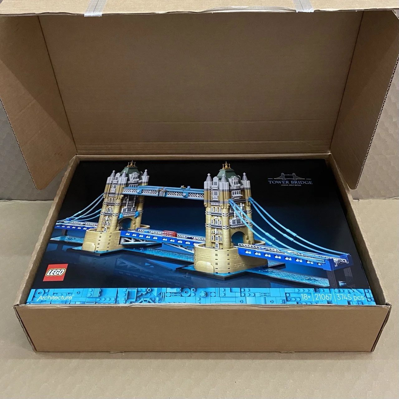 Конструктор Lego Architecture 21067 Тауэрский Мост - миниатюра 5