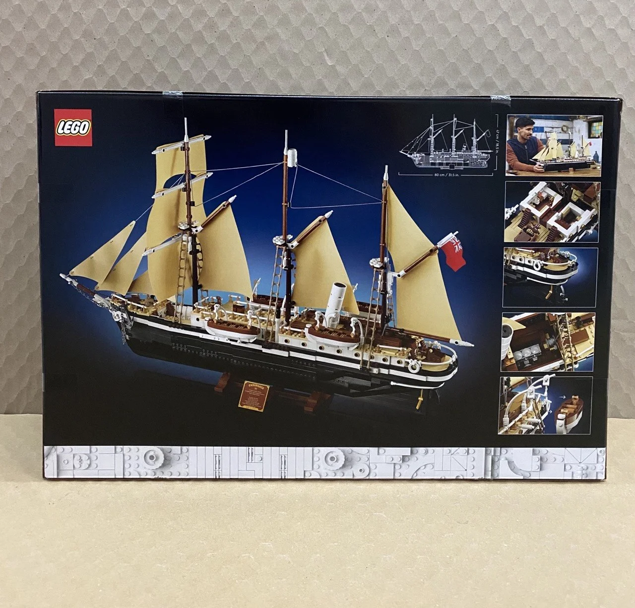 Конструктор Lego Icons 10335 - Корабль Эндьюранс - миниатюра 4