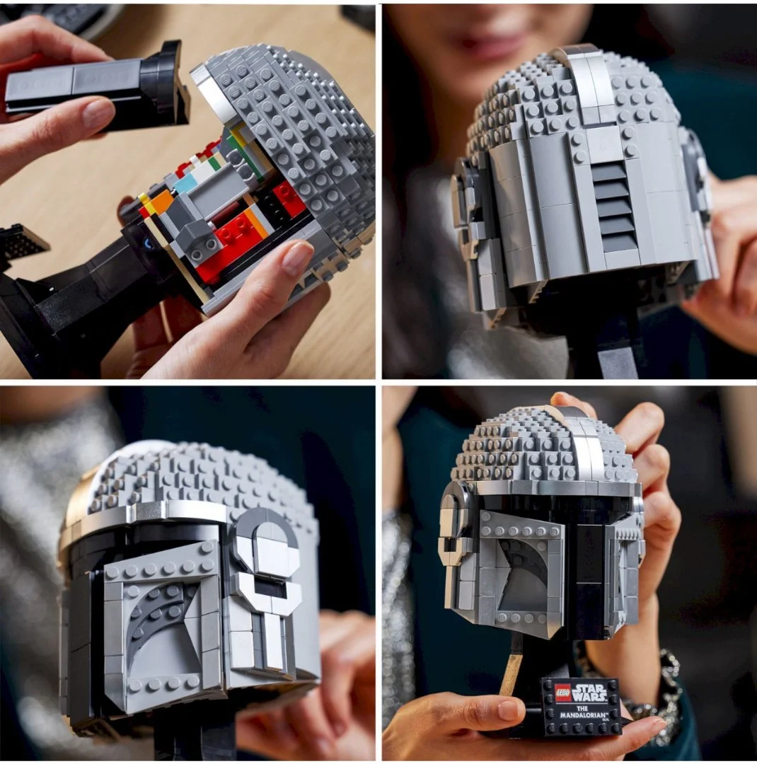 Lego Star Wars 75328 Шлем Мандалорца - миниатюра 4