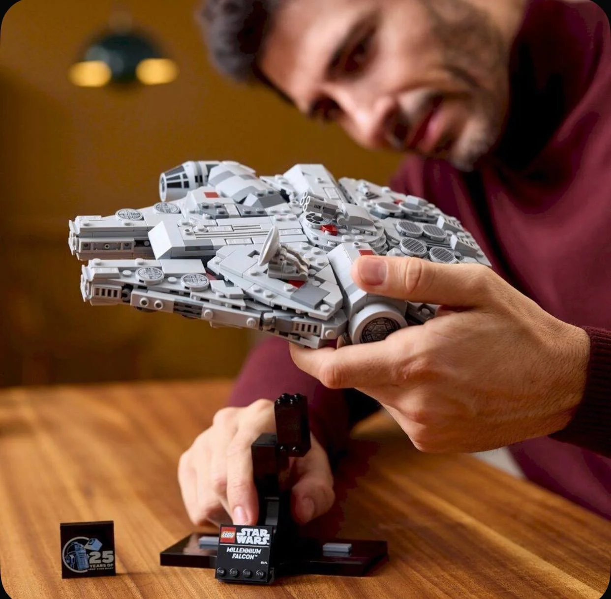 Lego Star Wars 75375 Сокол Тысячелетия - миниатюра 8