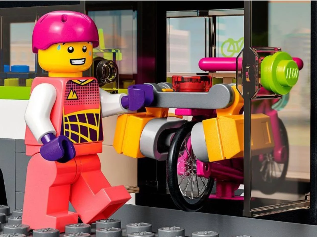 Lego City 60337 Пассажирский Поезд-Экспресс - миниатюра 10