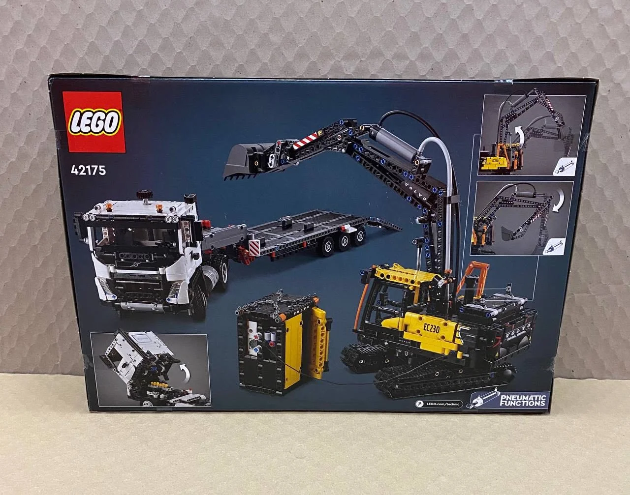 Lego Technic 42175 Volvo EMX Truck & Excavator - миниатюра 5