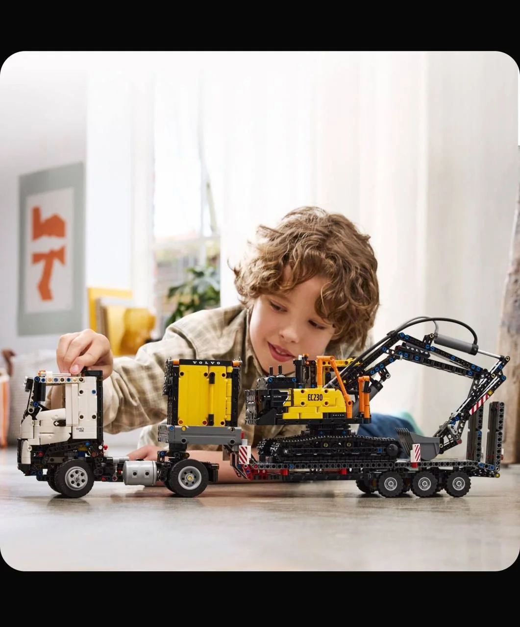 Lego Technic 42175 Volvo EMX Truck & Excavator - миниатюра 7
