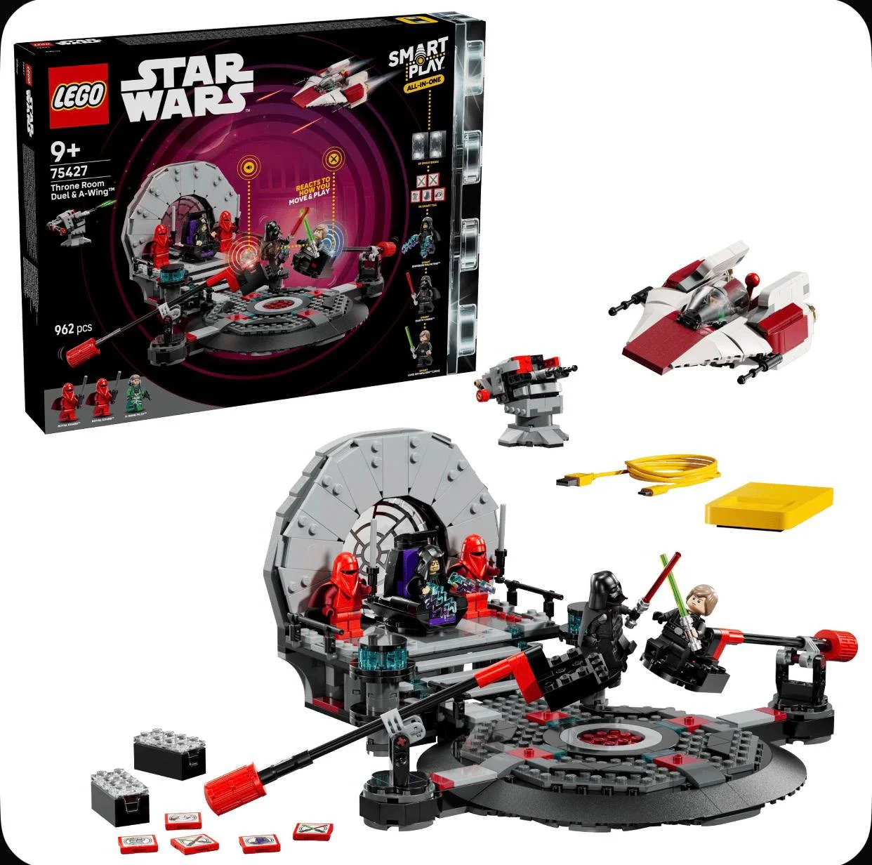 Lego Star Wars 75427 SMART Дуэль в Тронном Зале - миниатюра 10