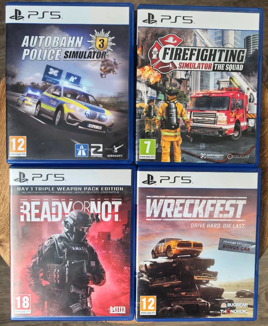Игры на дисках для ps 4 и  ps 5