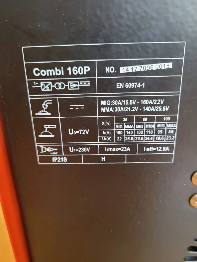 Сварочный инвертор wester Combi 160P MIG/MAG/MMA - миниатюра 5