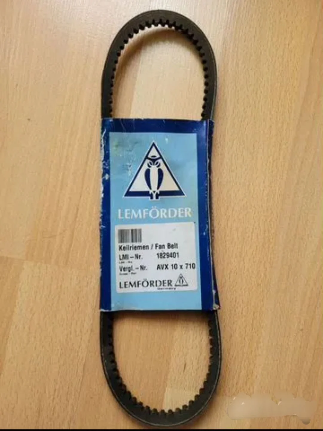 Клиновой ремень Lemforder AVX 10*710 18294 01 - миниатюра 2