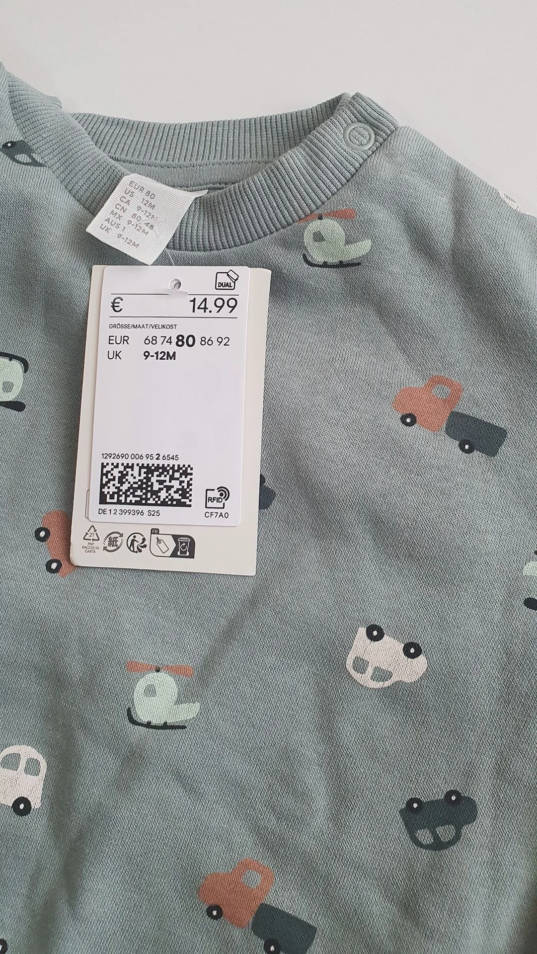 Костюм H&M 80 - миниатюра 2