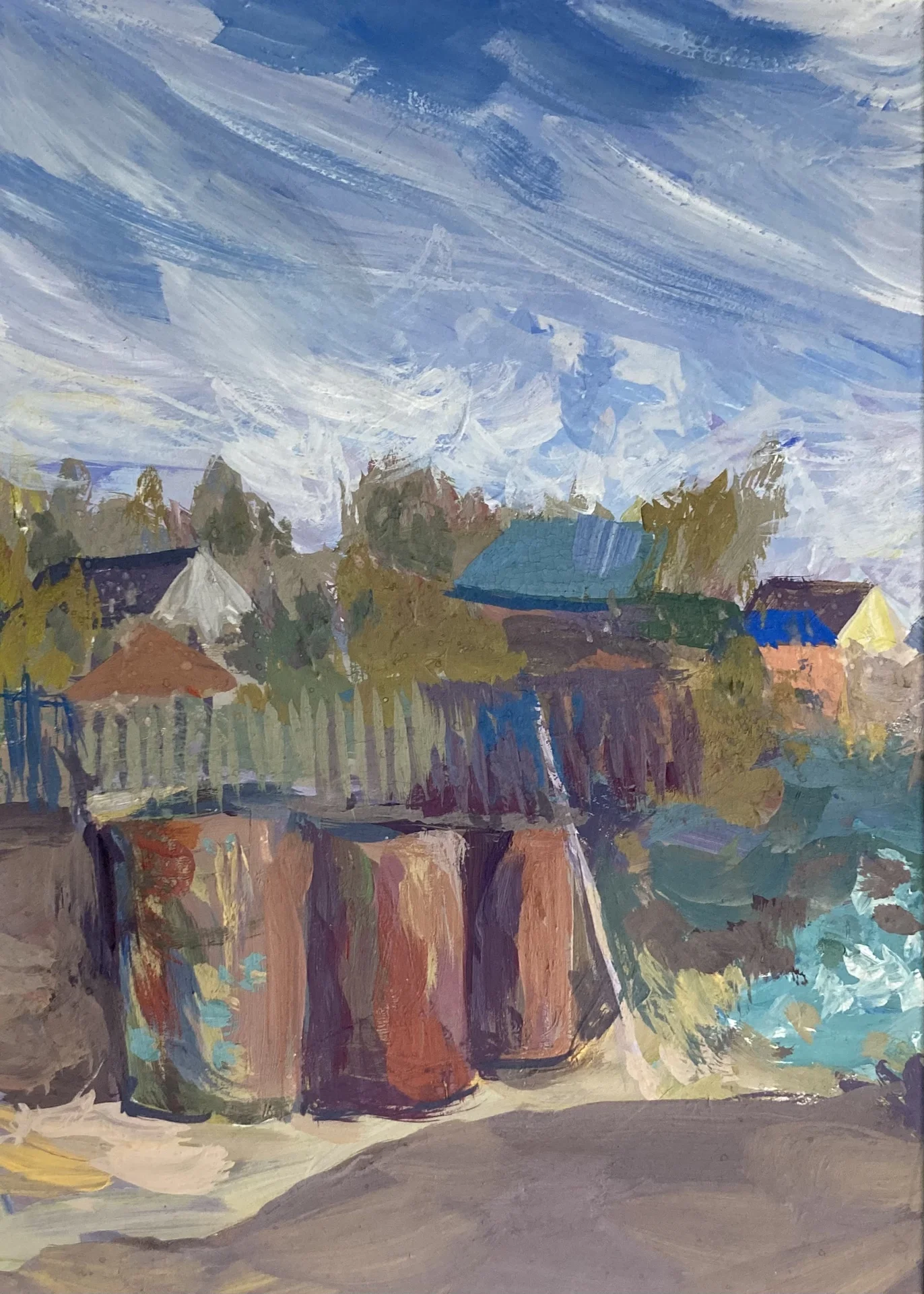 Картина «огород» - миниатюра 3