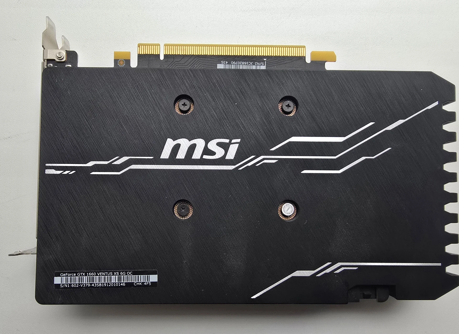 GeForce GTX 1660 ventus XS 6G OC - миниатюра 2