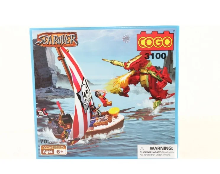 Конструктор COGO 3100 "Пираты" - миниатюра 2