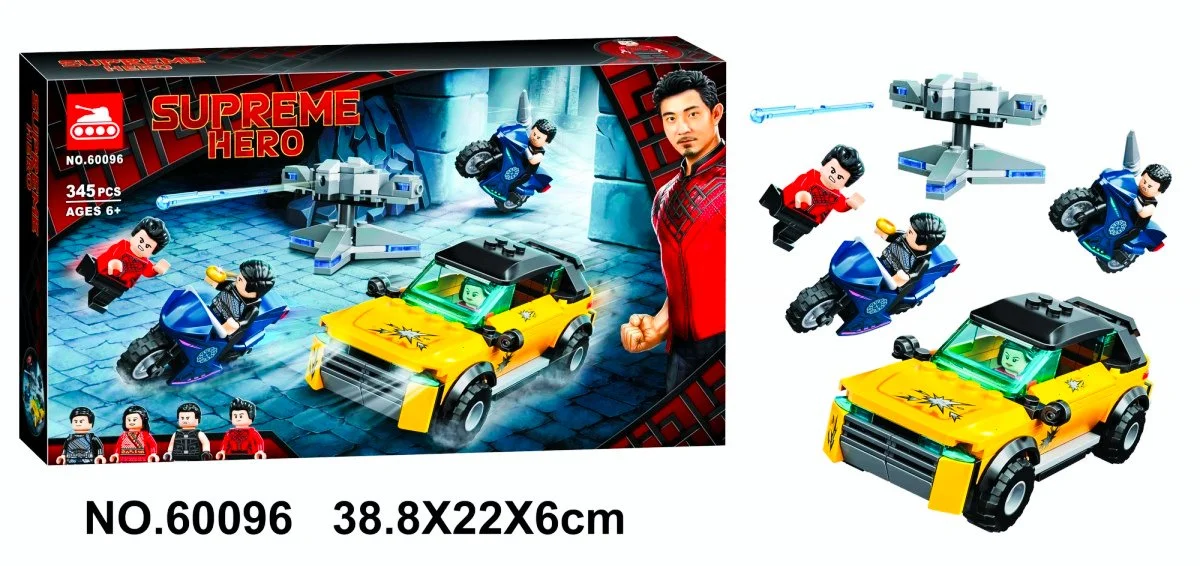 Конструктор BELA 60096 Super Heroes «Побег от Десяти колец»