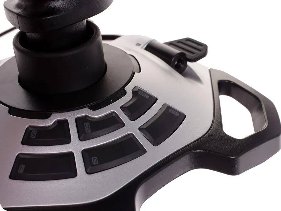 Джойстик Logitech Extreme 3D Pro черный - миниатюра 4