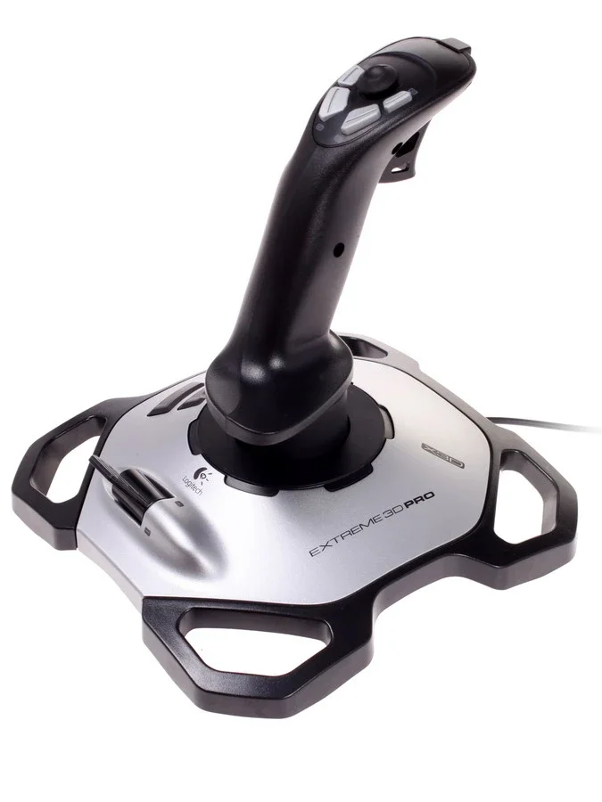 Джойстик Logitech Extreme 3D Pro черный - миниатюра 5