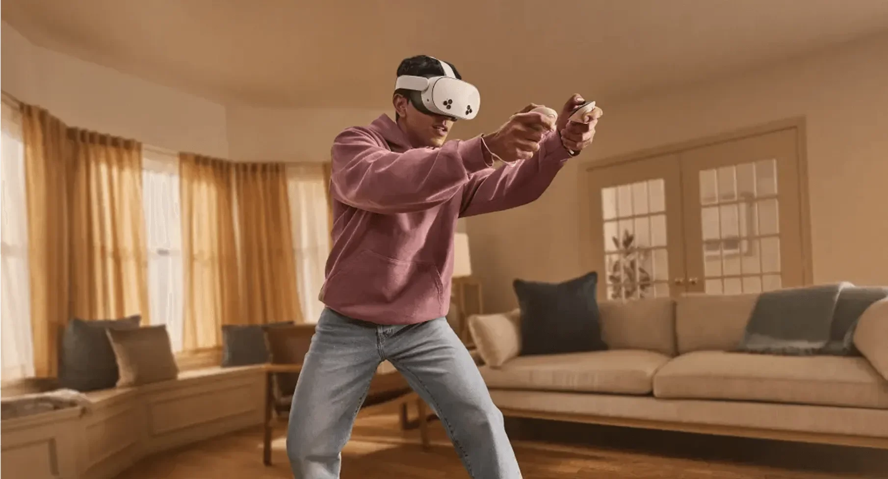 Очки виртуальной реальности Oculus Quest 3S, 256 Гб - миниатюра 2
