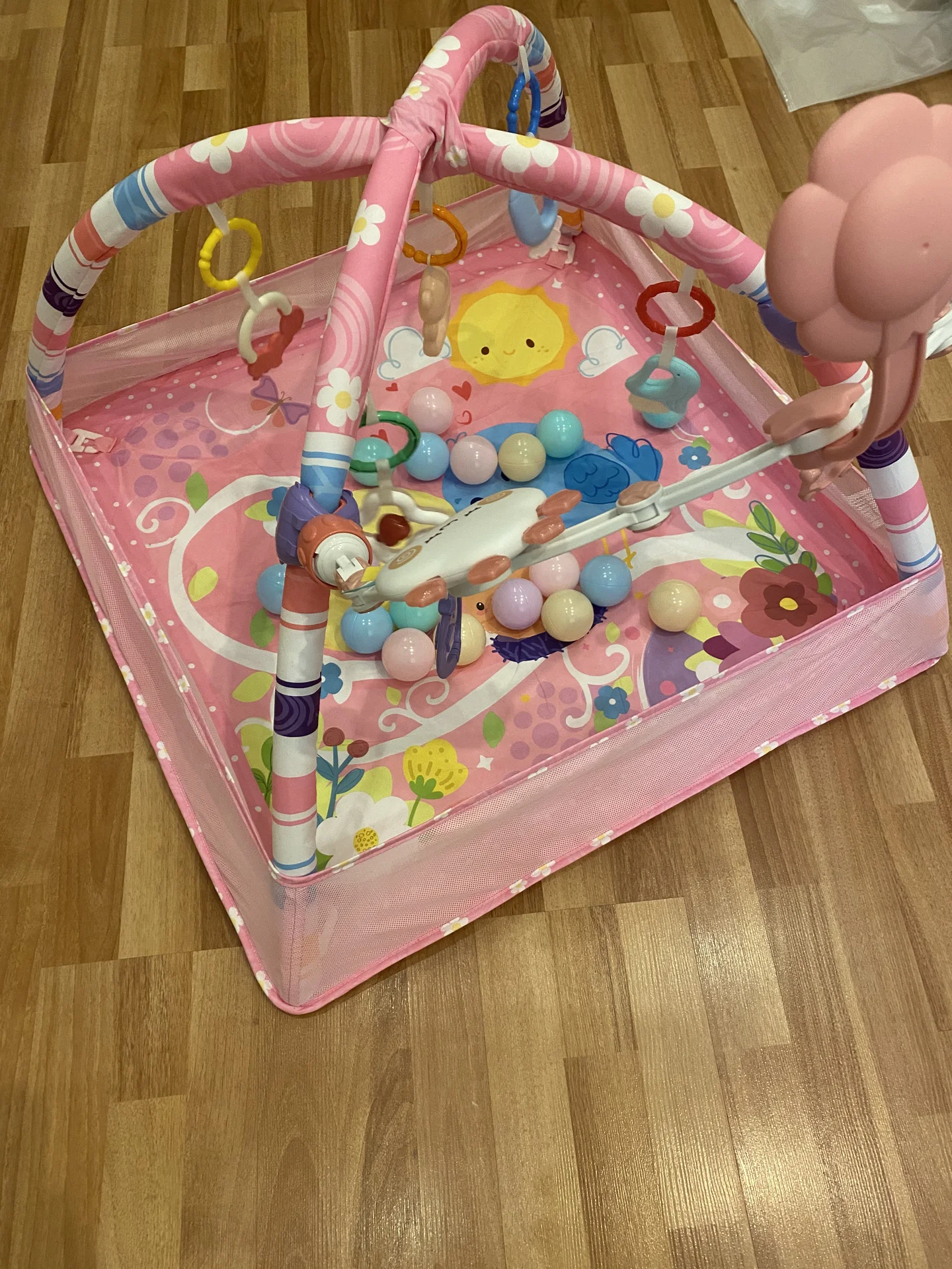 Коврик игровой развивающий для новорожденных - миниатюра 5