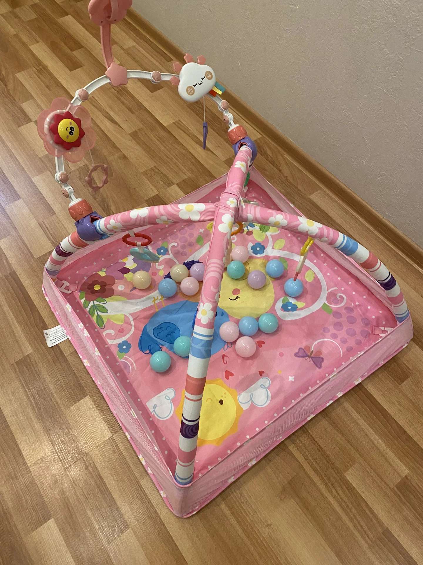 Коврик игровой развивающий для новорожденных - миниатюра 6