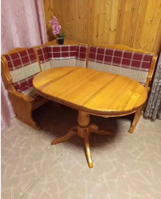 Кухонный уголок дерево массив