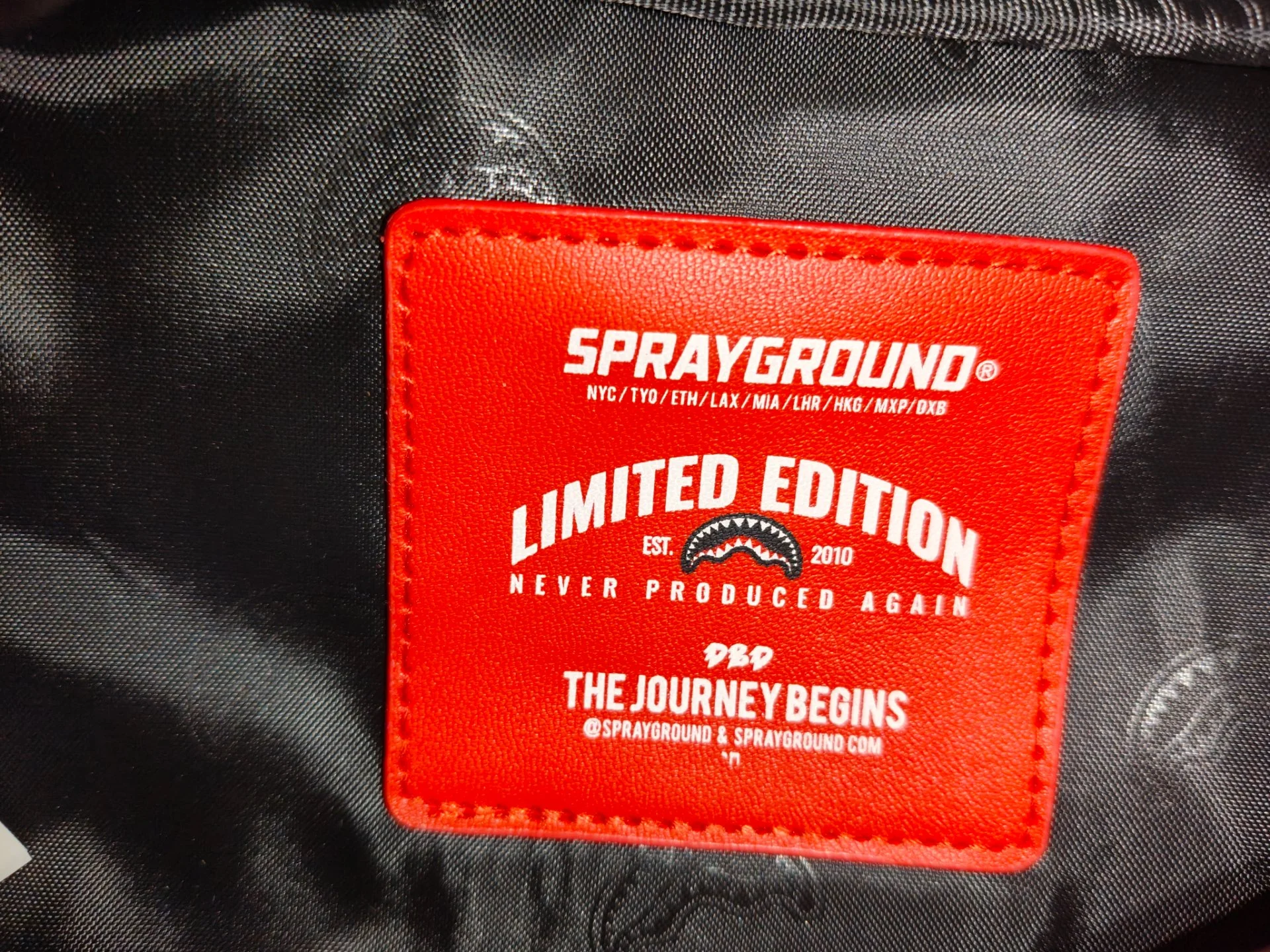 Сумка бананка bape (sprayground) - миниатюра 2