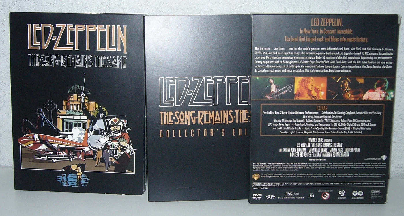DVD. Led Zeppelin.The Song Remains The Same (2007) - миниатюра 11