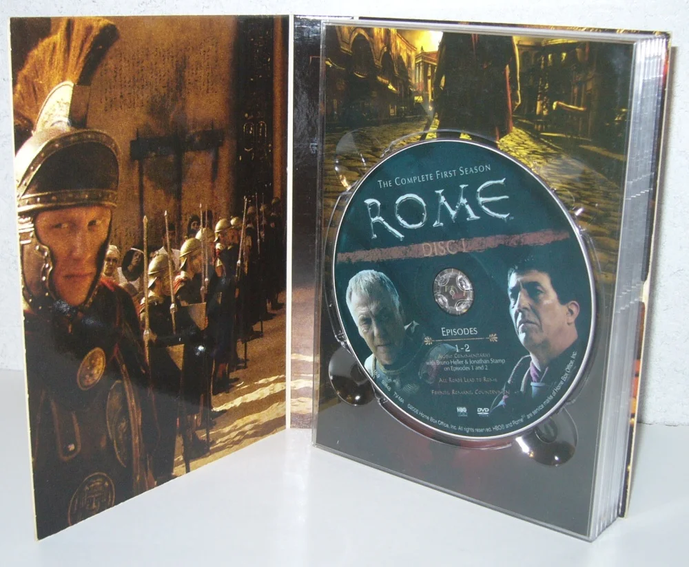 DVD. Рим. сериал (11 DVD) 2007г. - миниатюра 8