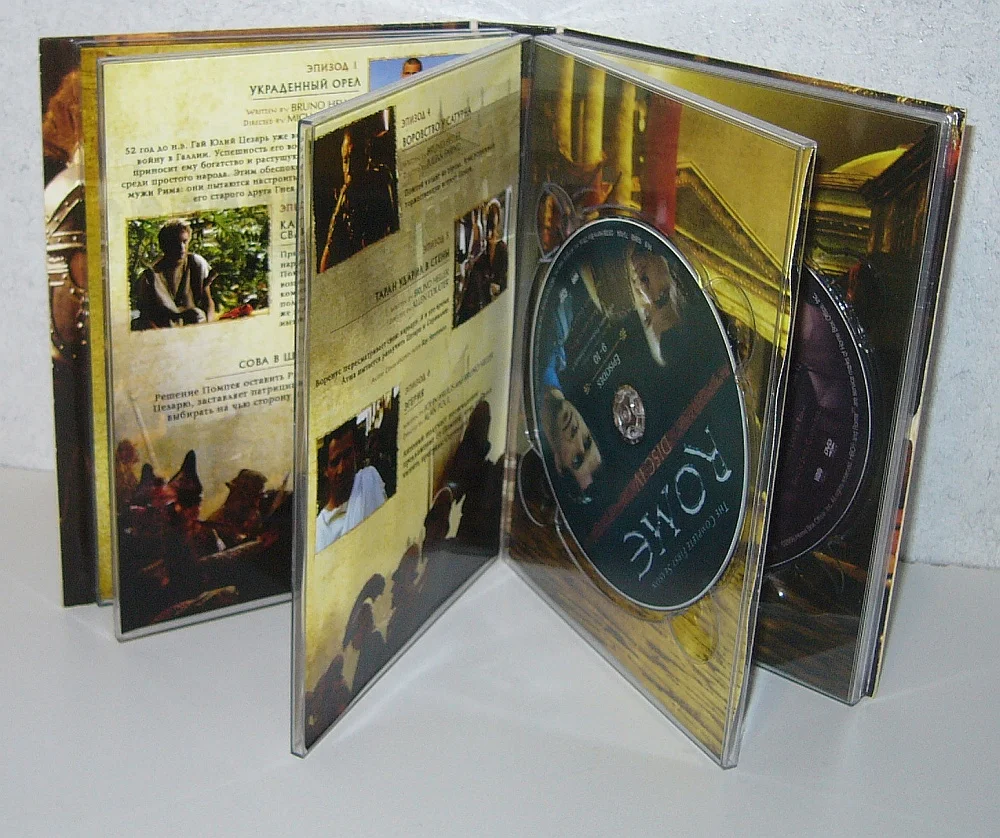DVD. Рим. сериал (11 DVD) 2007г. - миниатюра 9